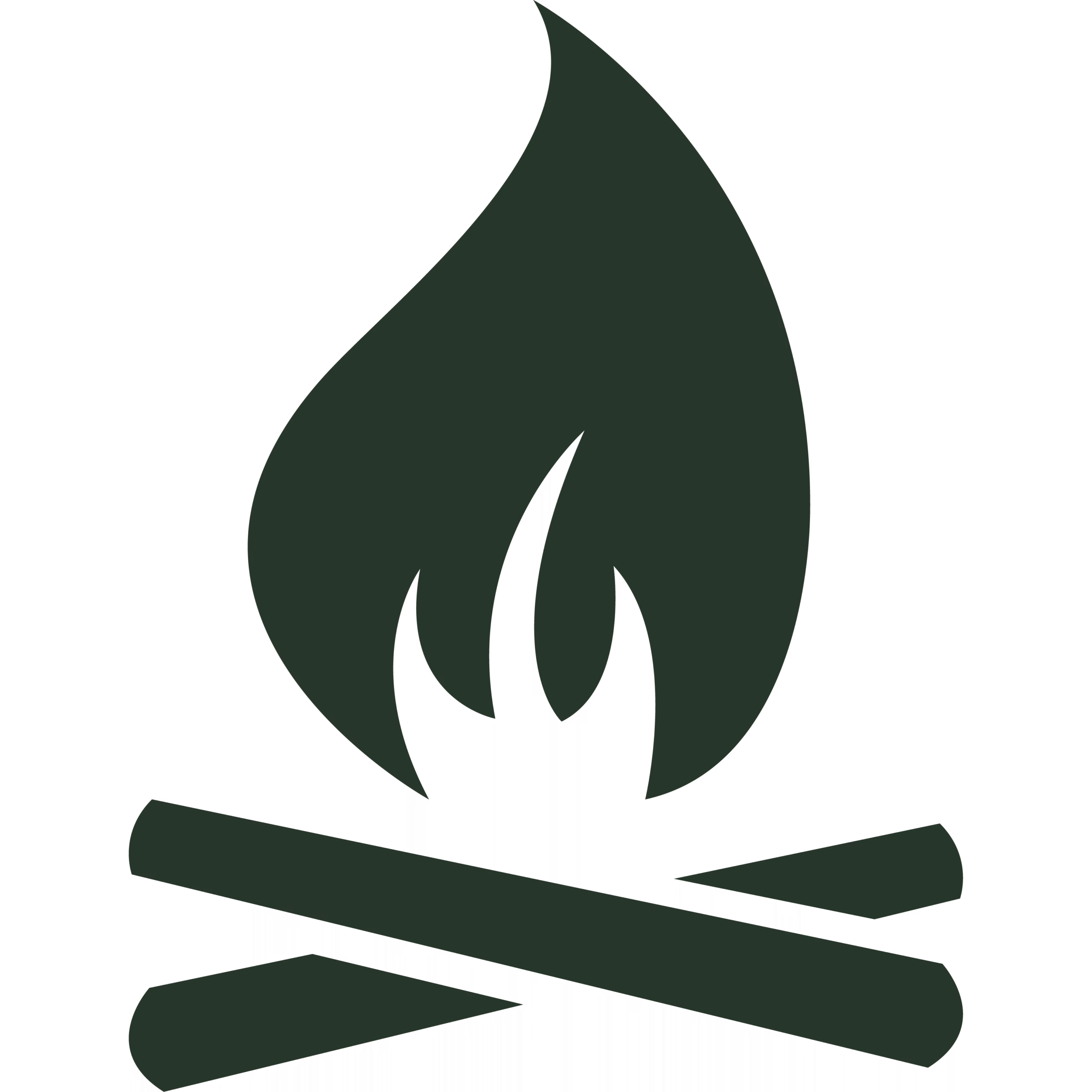 BBQ Grill with Picnic Table Icons