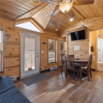 Cabin Rental 8 South Dakota Steel Wheel Campground Common Area